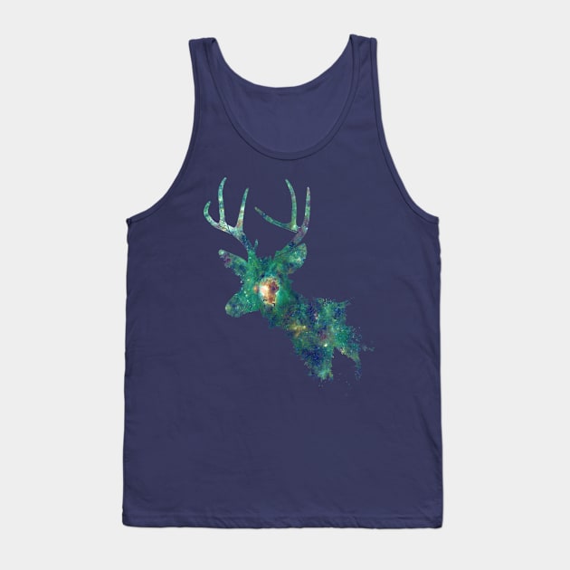 Forest Deer Tank Top by LivMat